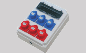 工業用電源插座箱